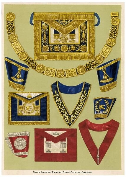 Masonic Regalia. The regalia and accoutrements appropriate to the dignity, puissance