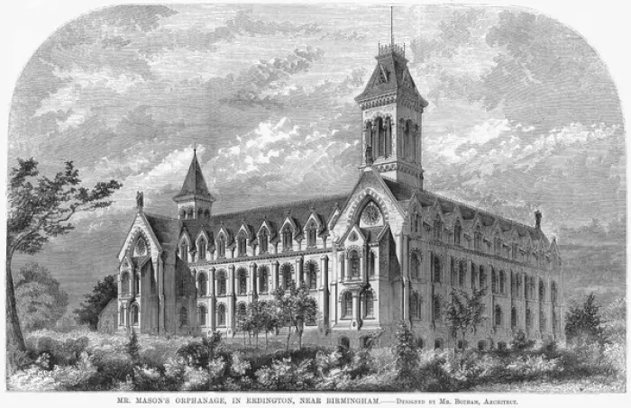 Framed Print : Masons Orphanage, Birmingham Framed Print : Masons Orphanage, Birmingham