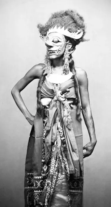 Framed Print : A Masquer, Java - pre-1900 Framed Print : A Masquer, Java - pre-1900