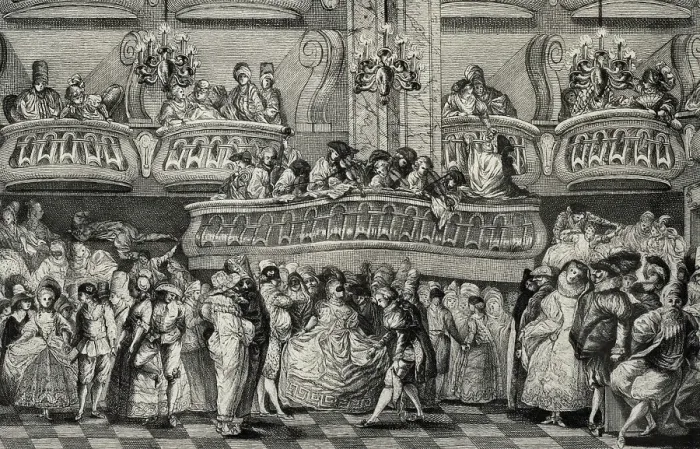 Framed Print : Masquerade Ball at the Coliseo del Principe, circa 1771-1802 Framed Print : Masquerade Ball at the Coliseo del Principe, circa 1771-1802