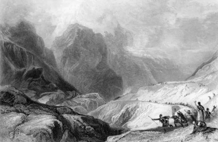 Framed Print : Massacre at Glencoe Framed Print : Massacre at Glencoe