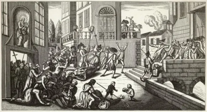 Framed Print : Massacre in Paris Framed Print : Massacre in Paris