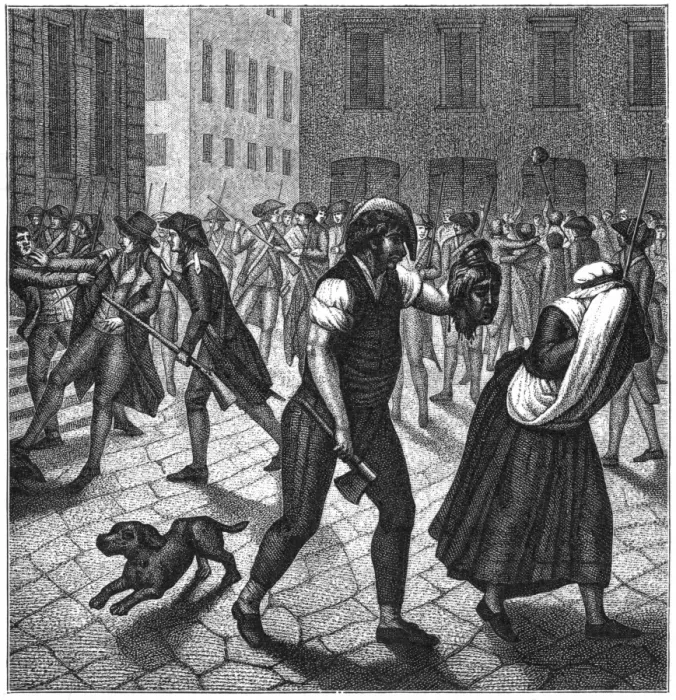 Framed Print : Massacres at Lyon Framed Print : Massacres at Lyon