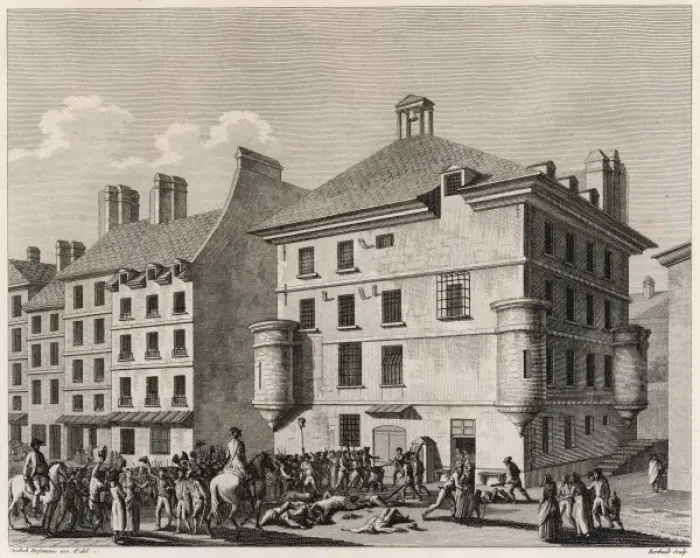 Framed Print : Massacres of Royalists