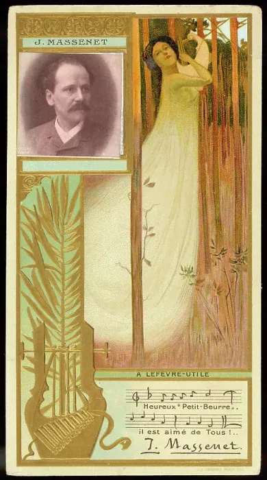 Framed Print : MASSENET / THAIS / CARD Framed Print : MASSENET / THAIS / CARD