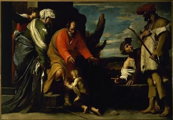 Massimo Stanzione (1585-1658). John the Baptist says farewel