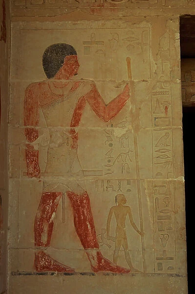 Mastaba of Nhnumhotep and Niankhkhnum. Royal srvant. Egypt