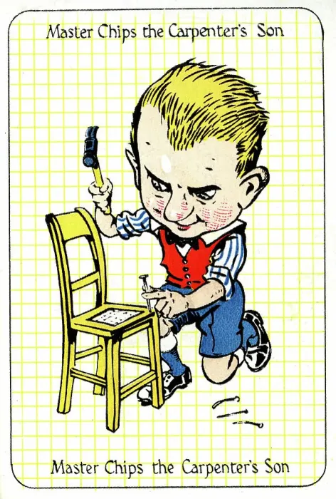 Framed Print : Master Chips the Carpenter's Son