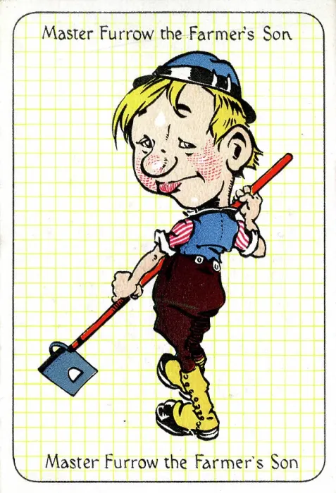Framed Print : Master Furrow the Farmer's Son Framed Print : Master Furrow the Farmer's Son