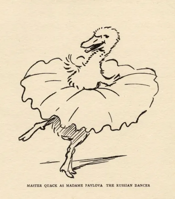 Framed Print : Master Quack the duck dressed as a ballerina Framed Print : Master Quack the duck dressed as a ballerina
