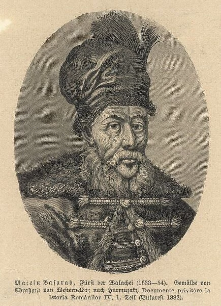 Mateiu Basarab. MATEIU BASARAB Voivode of Wallachia (now part of Romania)