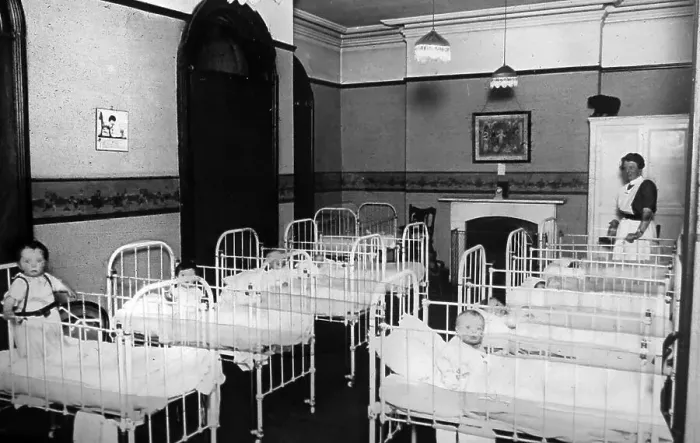 Framed Print : Maternity Hospital ward Framed Print : Maternity Hospital ward