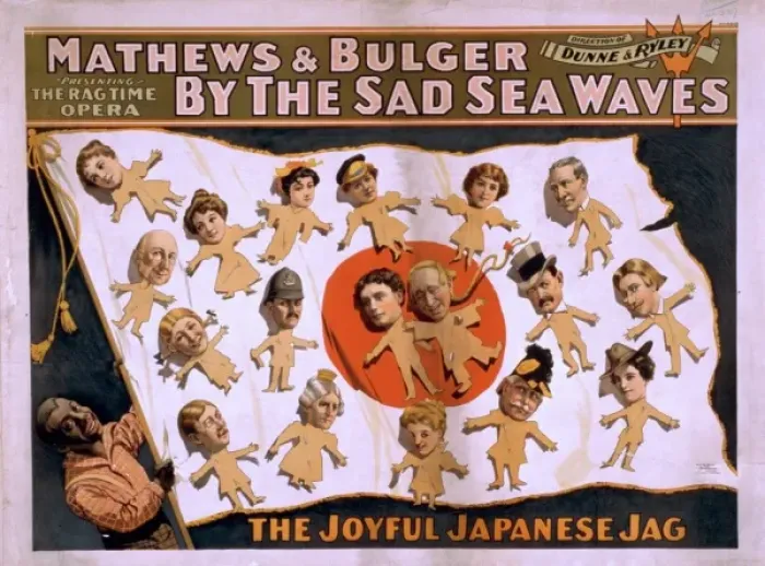 Framed Print : Mathews & Bulger presenting rag time opera, By the sad sea w Framed Print : Mathews & Bulger presenting rag time opera, By the sad sea w