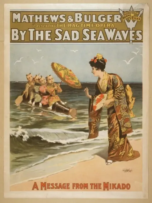 Framed Print : Mathews & Bulger presenting rag time opera, By the sad sea w Framed Print : Mathews & Bulger presenting rag time opera, By the sad sea w