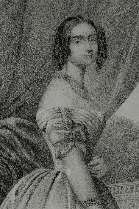 Framed Print : Mathilde Karoline of Bavaria (1813-1862). Grand Framed Print : Mathilde Karoline of Bavaria (1813-1862). Grand