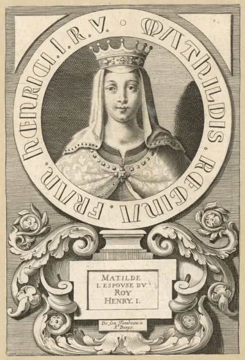 Framed Print : Mathilde, Q of Henri I Framed Print : Mathilde, Q of Henri I