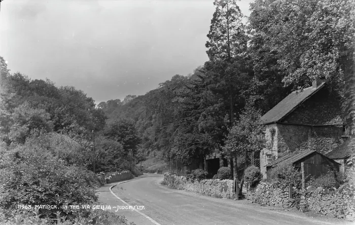 Framed Print : Matlock In the Via Geilia Framed Print : Matlock In the Via Geilia
