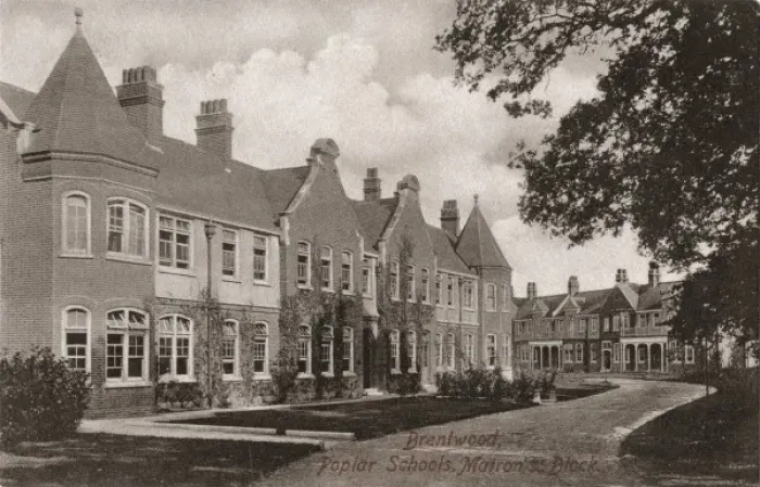 Framed Print : Matrons Block, Poplar Union Schools, Essex Framed Print : Matrons Block, Poplar Union Schools, Essex