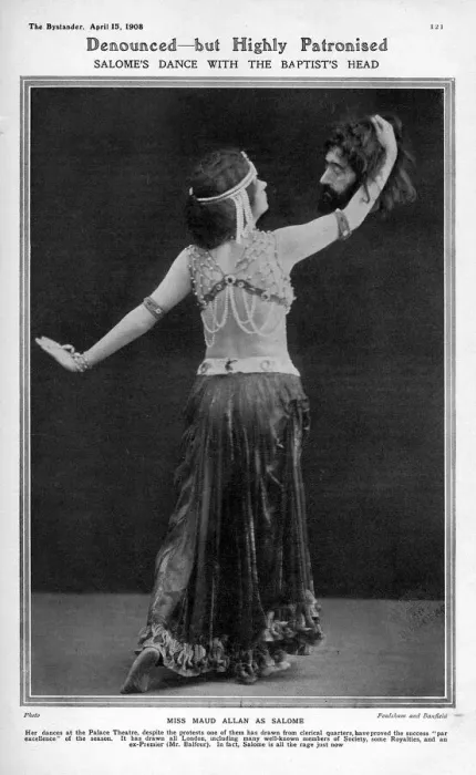 Framed Print : Maud Allan as Salome Framed Print : Maud Allan as Salome