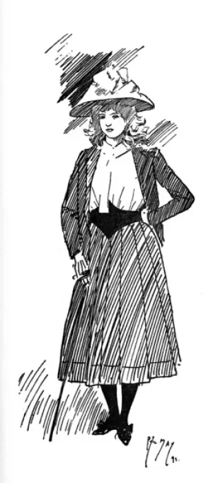 Framed Print : Maudie - A well-dressed London Middle Class lass Framed Print : Maudie - A well-dressed London Middle Class lass