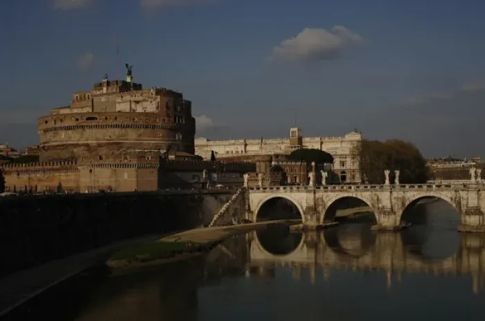 Framed Print : Mausoleum of emperor Hadrian or Castle Sant Angelo. Rome Framed Print : Mausoleum of emperor Hadrian or Castle Sant Angelo. Rome