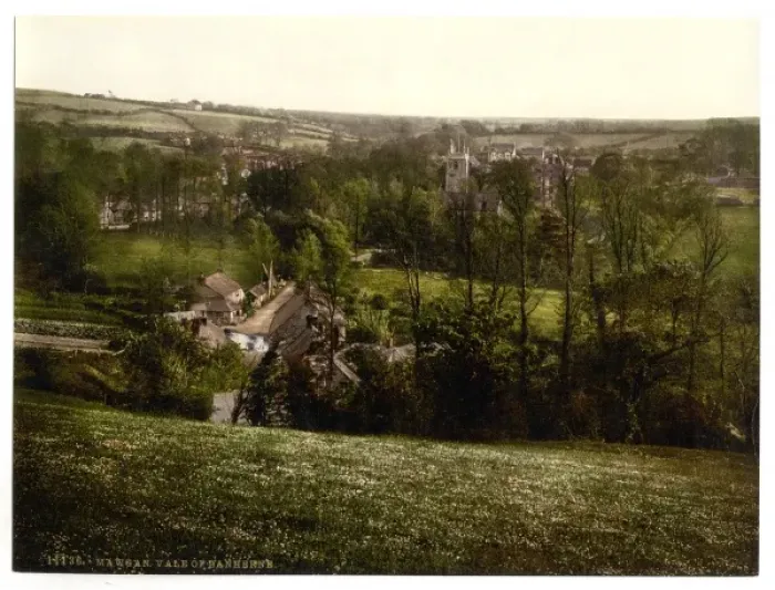Framed Print : Mawgan, Vale of Lanherne, Cornwall, England Framed Print : Mawgan, Vale of Lanherne, Cornwall, England