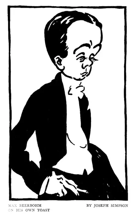 Framed Print : Max Beerbohm Framed Print : Max Beerbohm