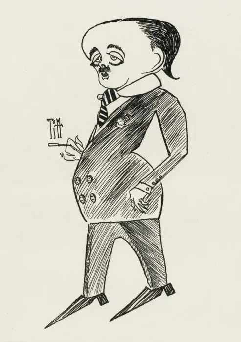 Framed Print : Max Beerbohm, writer and artist Framed Print : Max Beerbohm, writer and artist
