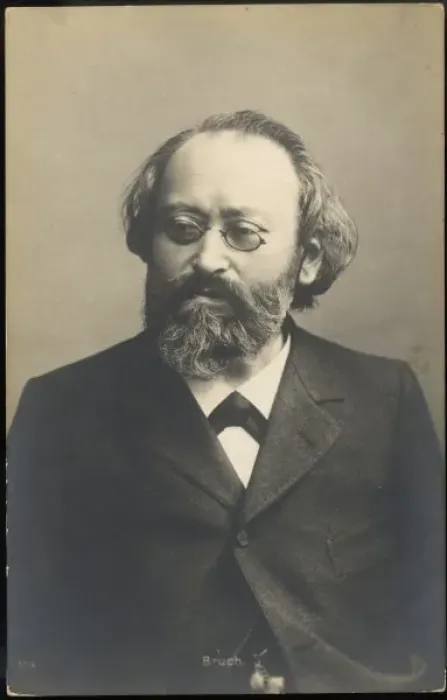 Framed Print : Max Bruch / Postcard Framed Print : Max Bruch / Postcard