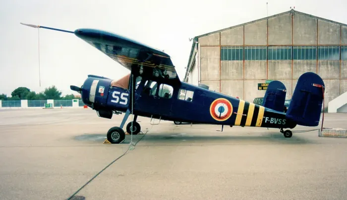 Framed Print : Max Holste MH. 1521M Broussard F-BVSS - 55 Framed Print : Max Holste MH. 1521M Broussard F-BVSS - 55