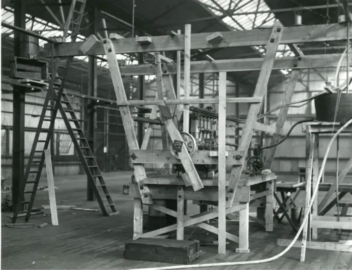 Framed Print : The Maxim 80hp water-cooled, four-cylinder engine for th? Framed Print : The Maxim 80hp water-cooled, four-cylinder engine for th?