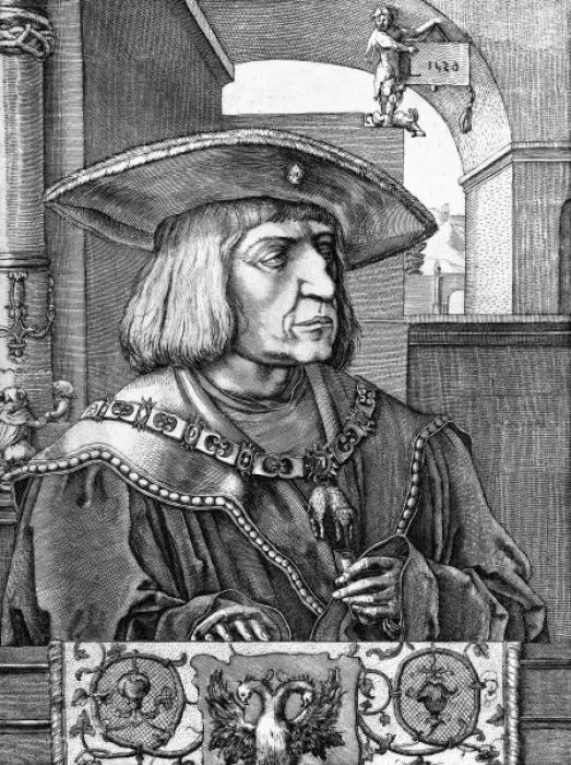 Framed Print : Maximilian I / Fursten Framed Print : Maximilian I / Fursten