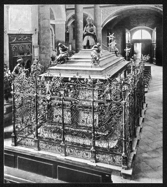 Maximilian I Tomb. MAXIMILIAN I Although he was buried in Wiener Neustadt