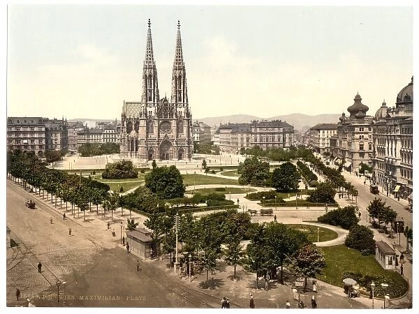 Maximilian Place, Vienna, Austro-Hungary