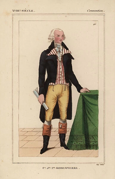 Maximilien Francois Marie Isidore de Robespierre 1758-1794 #23156980