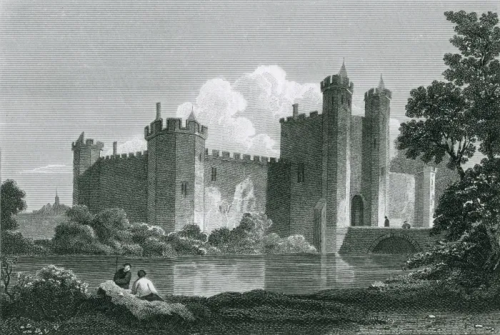 Framed Print : Maxstoke Castle, Warwickshire Framed Print : Maxstoke Castle, Warwickshire