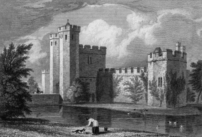 Framed Print : Maxstoke Castle, Warwickshire Framed Print : Maxstoke Castle, Warwickshire