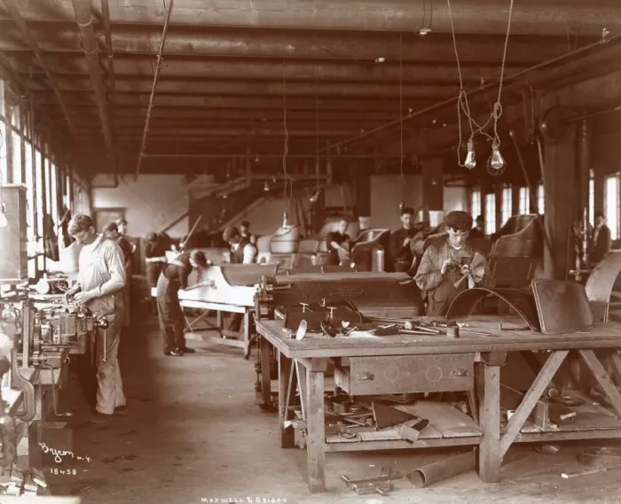 Framed Print : Maxwell-Briscoe motor factory Framed Print : Maxwell-Briscoe motor factory
