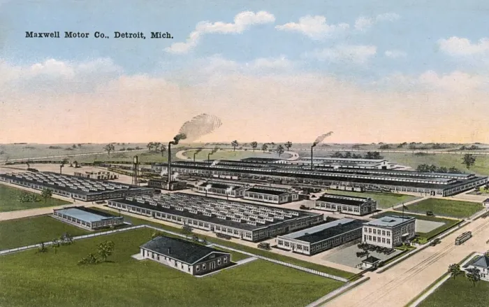 Framed Print : Maxwell Motor Company Factory, Detroit, Michigan, USA Framed Print : Maxwell Motor Company Factory, Detroit, Michigan, USA