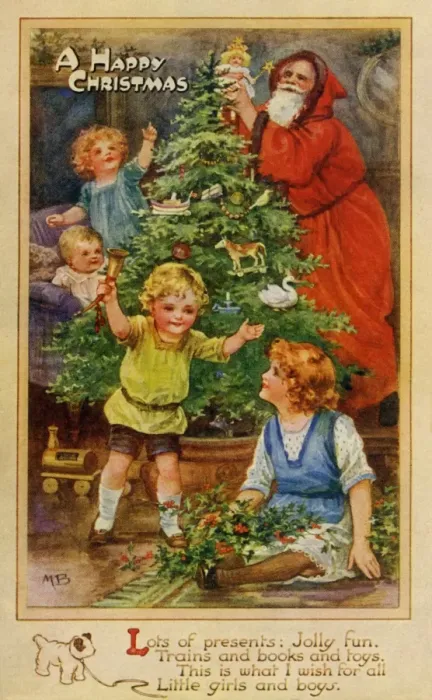 Framed Print : May Bowley. C3001a Xmas Framed Print : May Bowley. C3001a Xmas