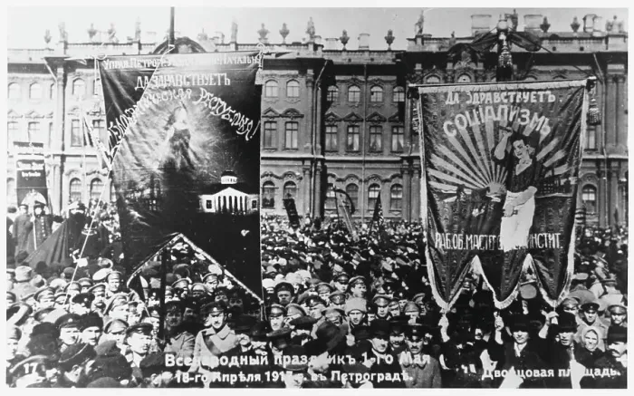 Framed Print : May Day Demo Banners Framed Print : May Day Demo Banners