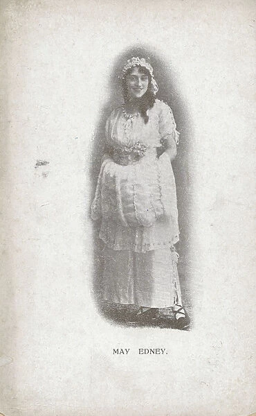 May Edney music hall comedienne and dancer