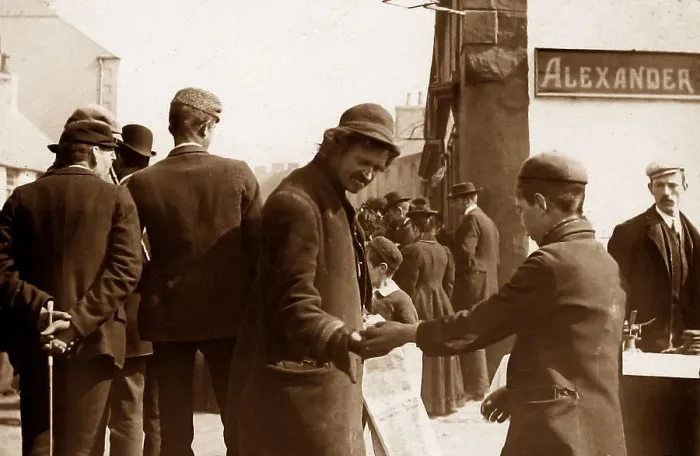 Framed Print : May Fair, Ballyclare, Ireland in 1883 Framed Print : May Fair, Ballyclare, Ireland in 1883