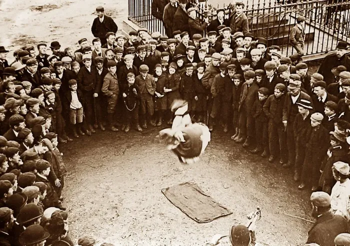 Framed Print : May Fair, Ballyclare, Ireland in 1883 Framed Print : May Fair, Ballyclare, Ireland in 1883