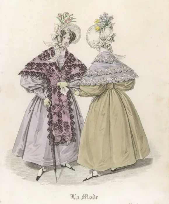 Framed Print : May Fashions 1833