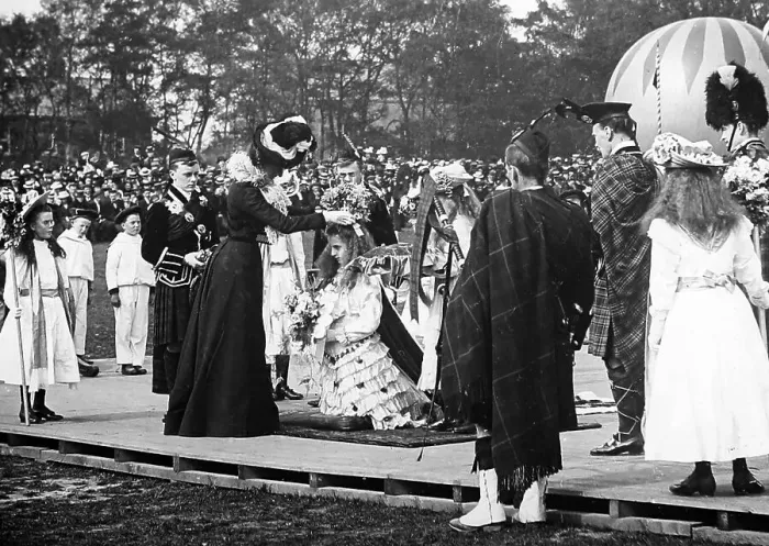 Framed Print : May Festival, Leyland in 1900 Framed Print : May Festival, Leyland in 1900