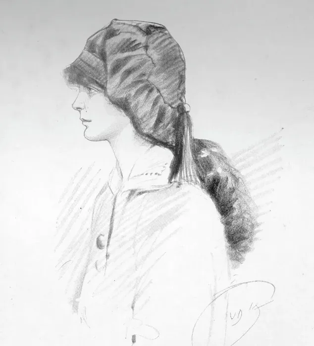 Framed Print : May Meyrick, eldest daughter of famed nightclub owner, Kate Meyrick, pictured at the age of sixteen. She married, George Hay, 14th Earl of Kinnoull in 1927. Date: c.1917 Framed Print : May Meyrick, eldest daughter of famed nightclub owner, Kate Meyrick, pictured at the age of sixteen. She married, George Hay, 14th Earl of Kinnoull in 1927. Date: c.1917