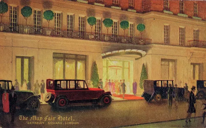 Framed Print : Mayfair Hotel, Berkeley Square, London Framed Print : Mayfair Hotel, Berkeley Square, London