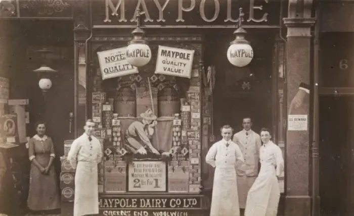 Framed Print : Maypole Dairy Woolwich Framed Print : Maypole Dairy Woolwich
