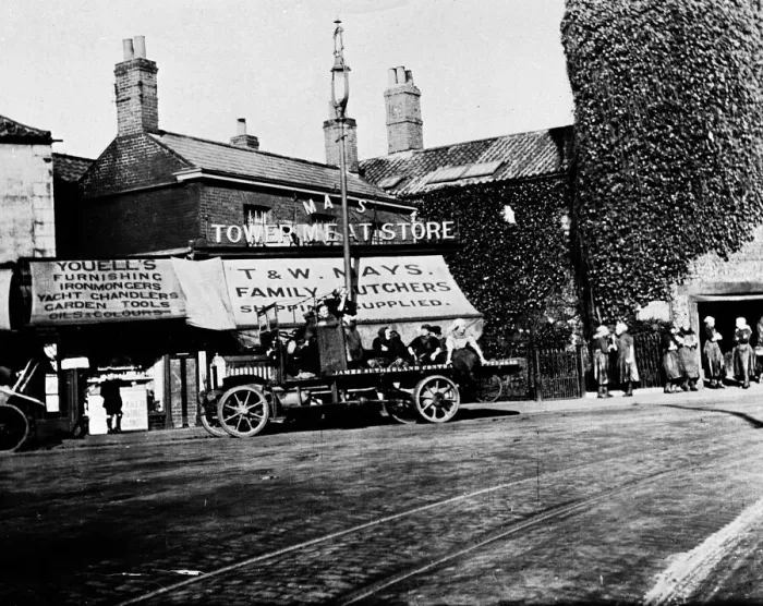Framed Print : Mays family butchers shop, Great Yarmouth, Norfolk Framed Print : Mays family butchers shop, Great Yarmouth, Norfolk